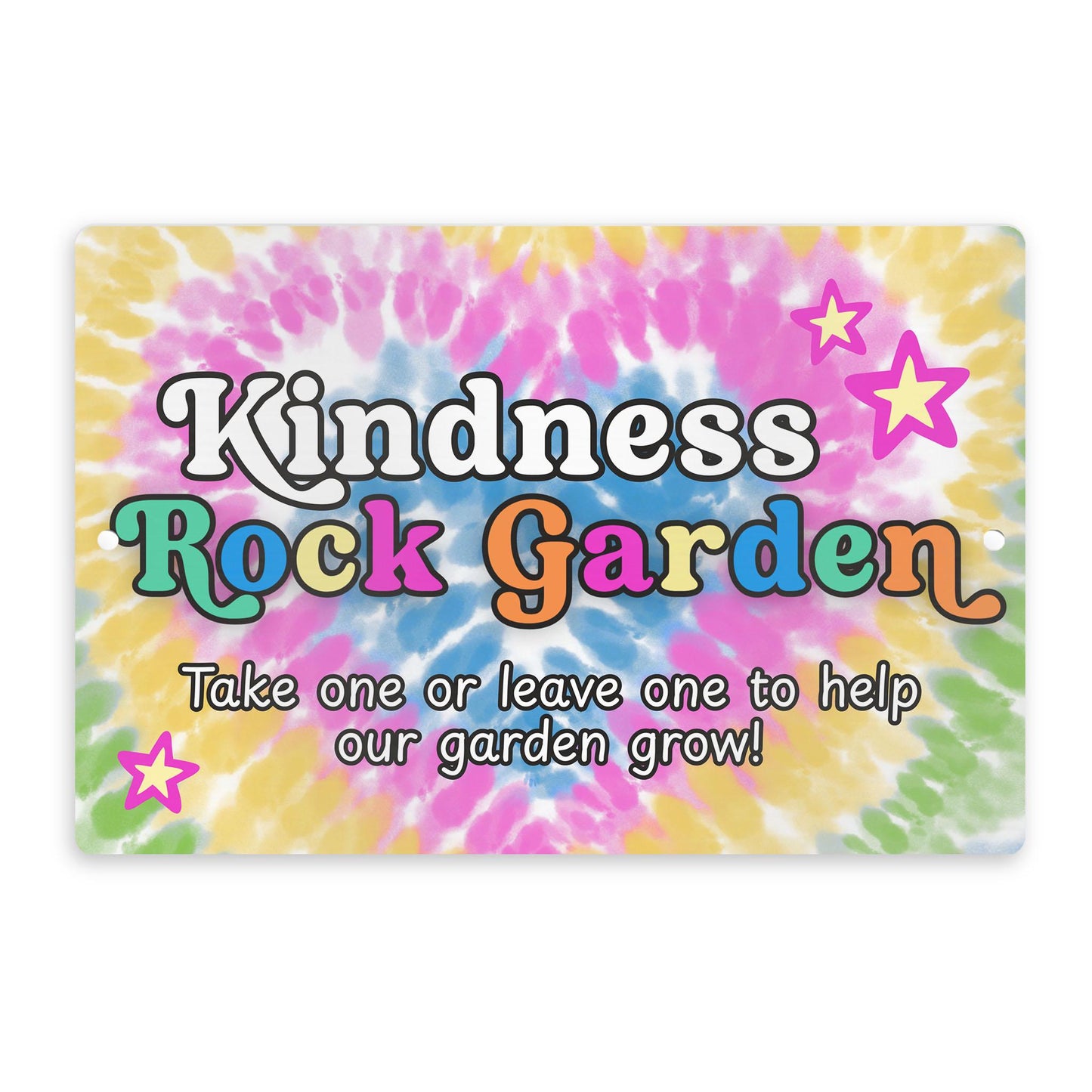 Kindness Rock Garden Sign