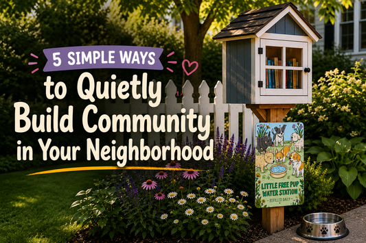 5 Simple Ways to Quietly Build Community in Your Neighborhood