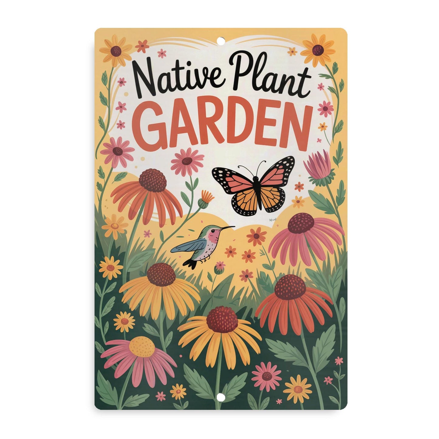 Native Garden Habitat Sign