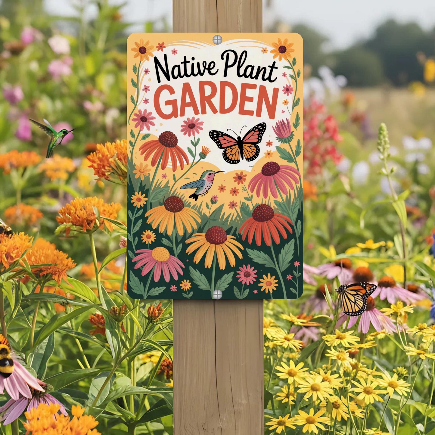 Native Garden Habitat Sign