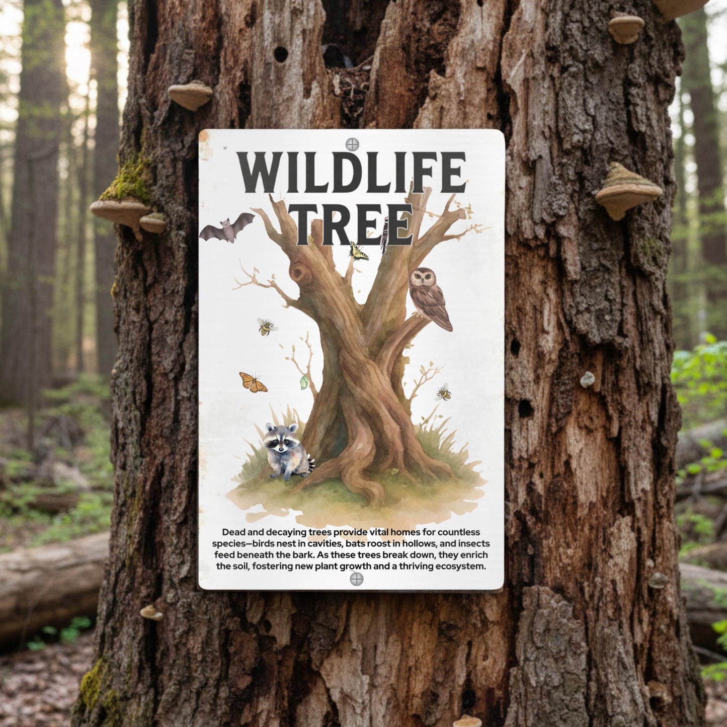 Tree of Life Wildlife Habitat Sign