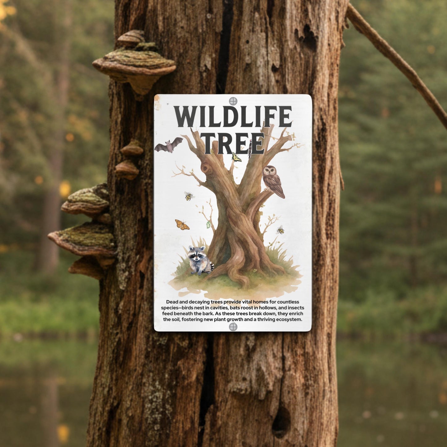 Tree of Life Wildlife Habitat Sign