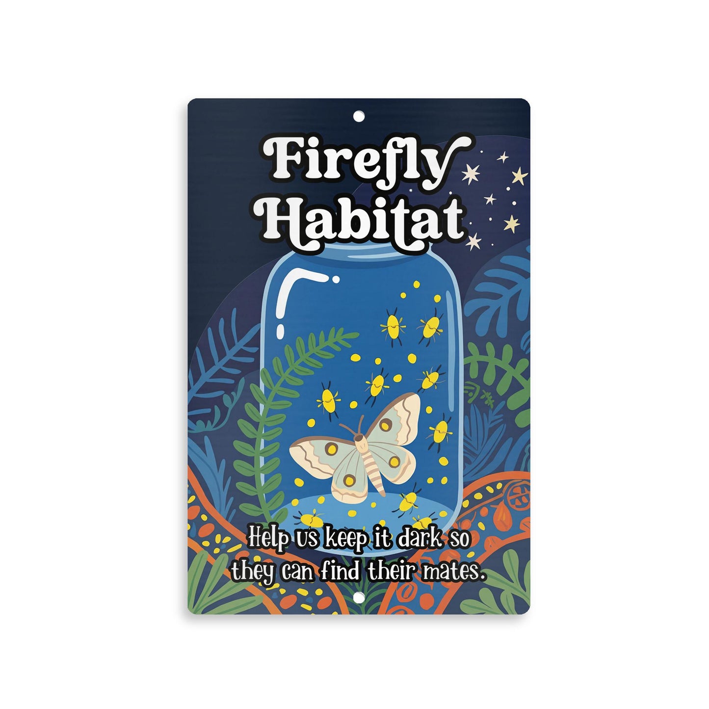 Firefly Habitat Sign