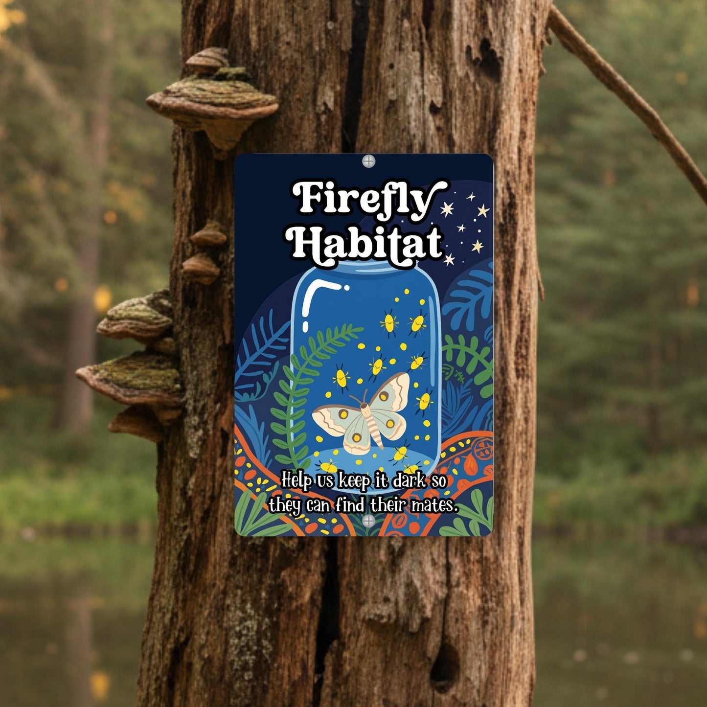 Firefly Habitat Sign