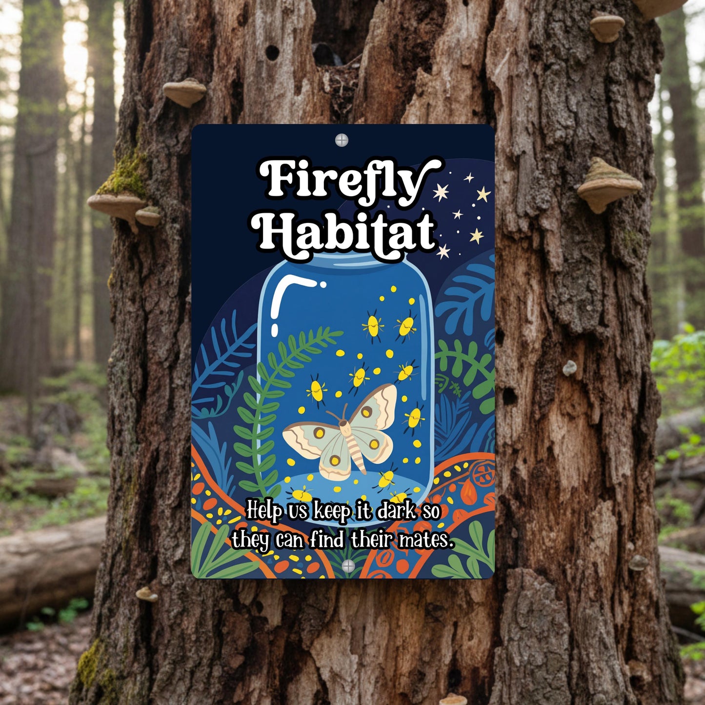 Firefly Habitat Sign
