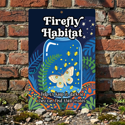Firefly Habitat Sign