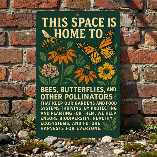 Native Plant Pollinator Habitat Sign