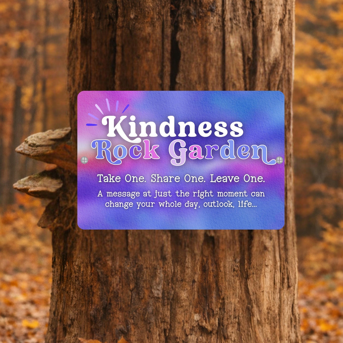Kindness Rock Garden Sign
