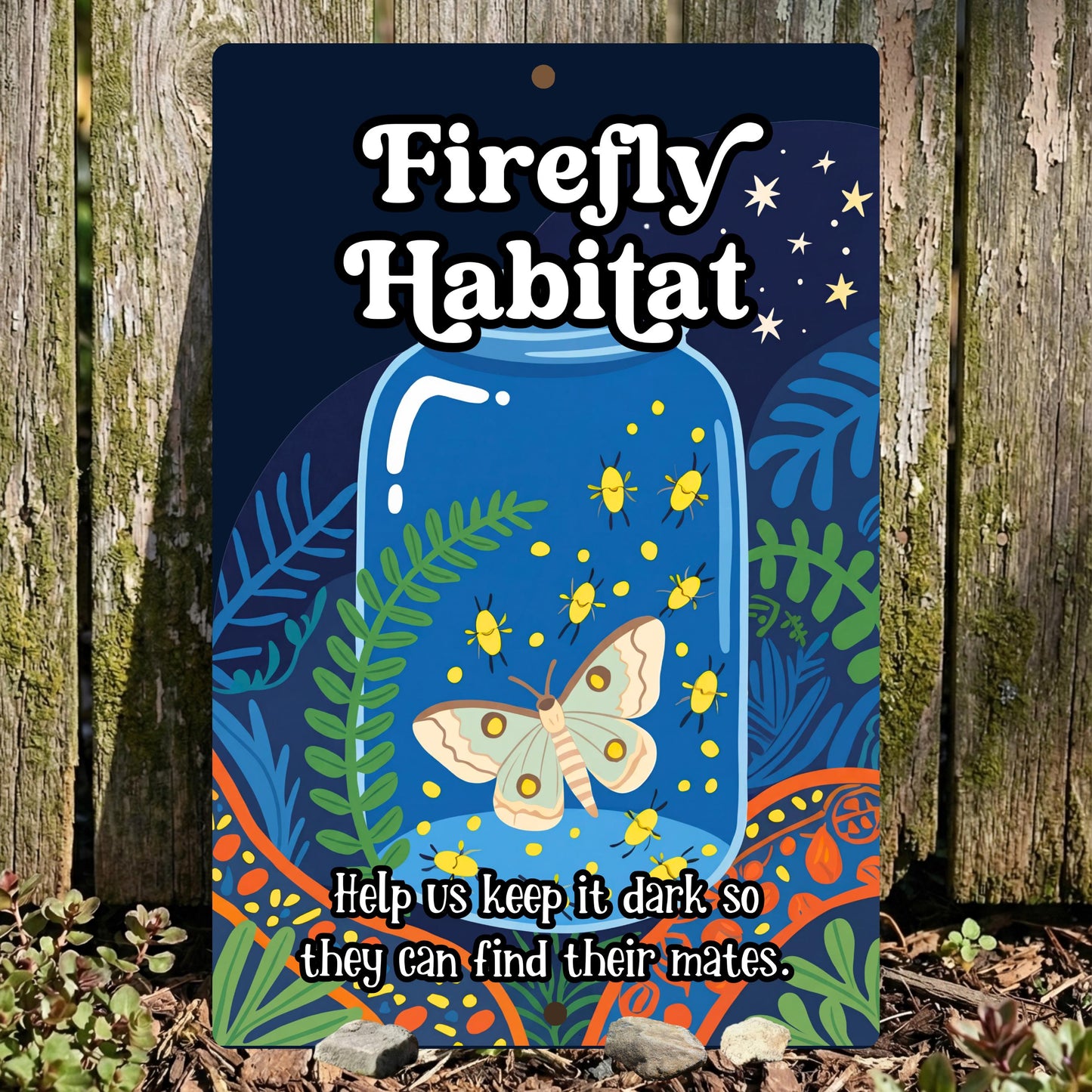 Firefly Habitat Sign