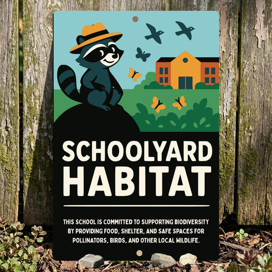Schoolyard Wildlife Habitat Sign