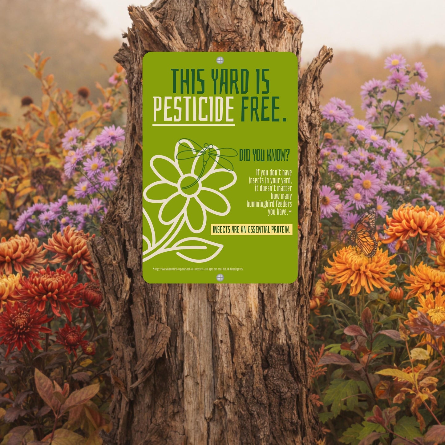 Pesticide Free Yard Sign