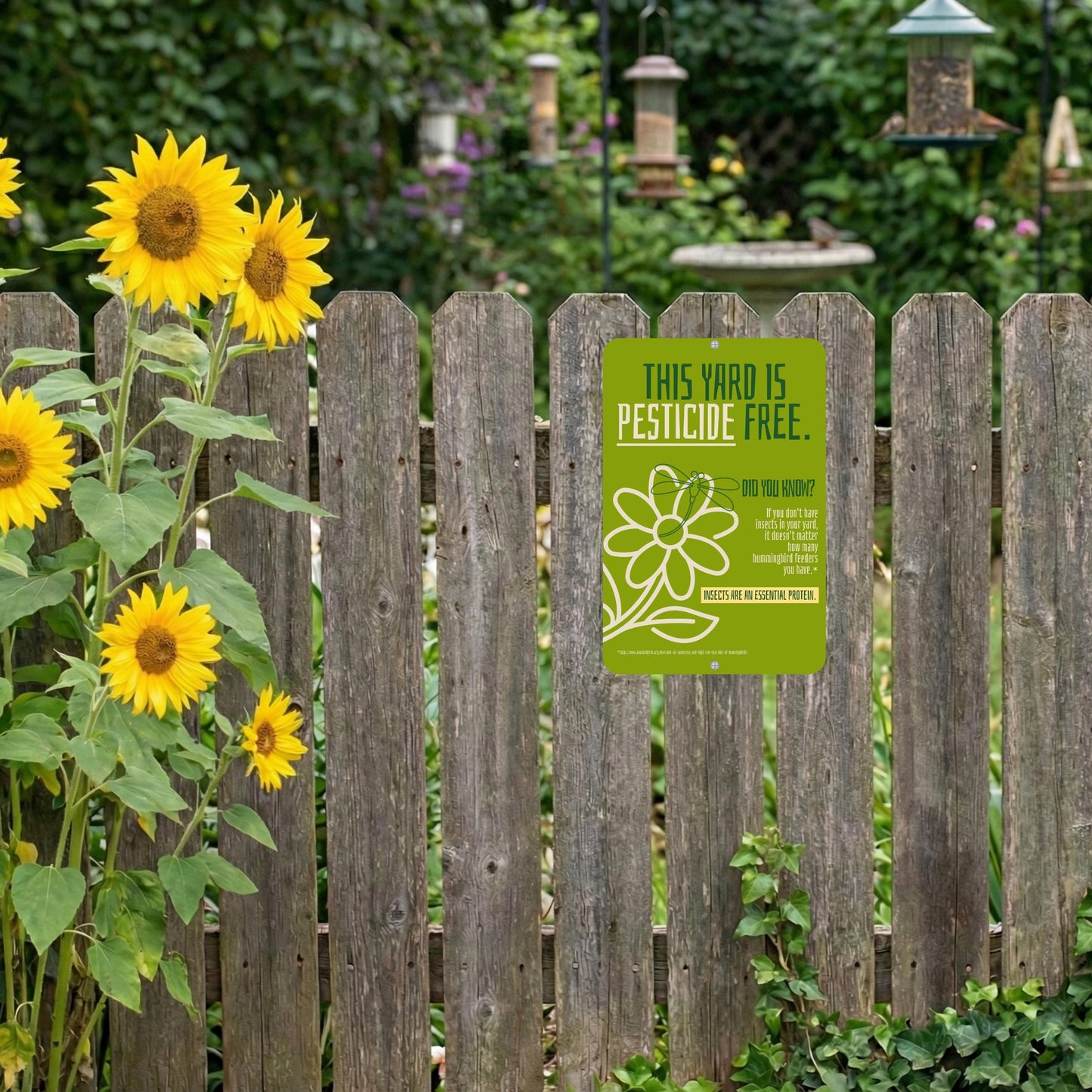 Pesticide Free Yard Sign