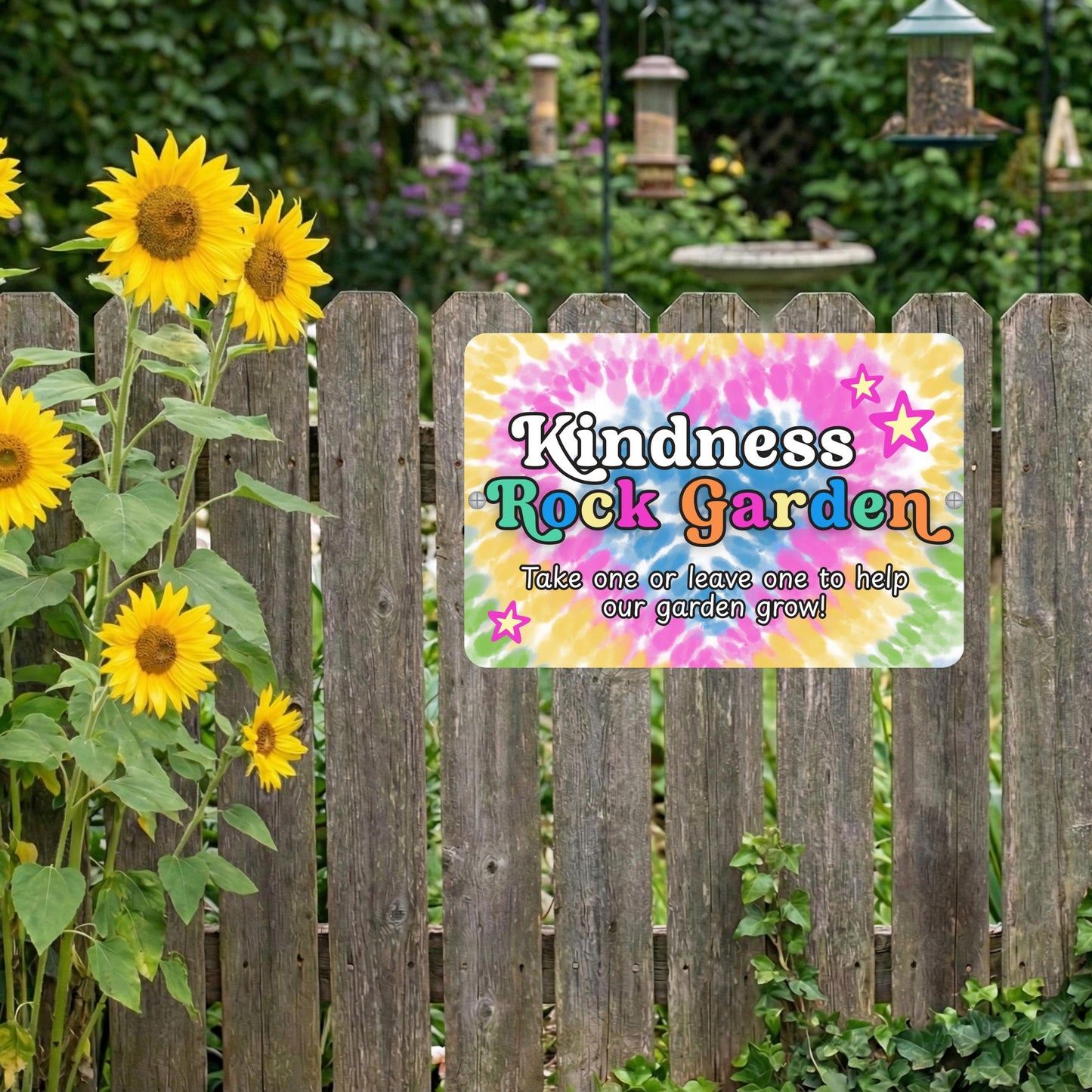Kindness Rock Garden Sign