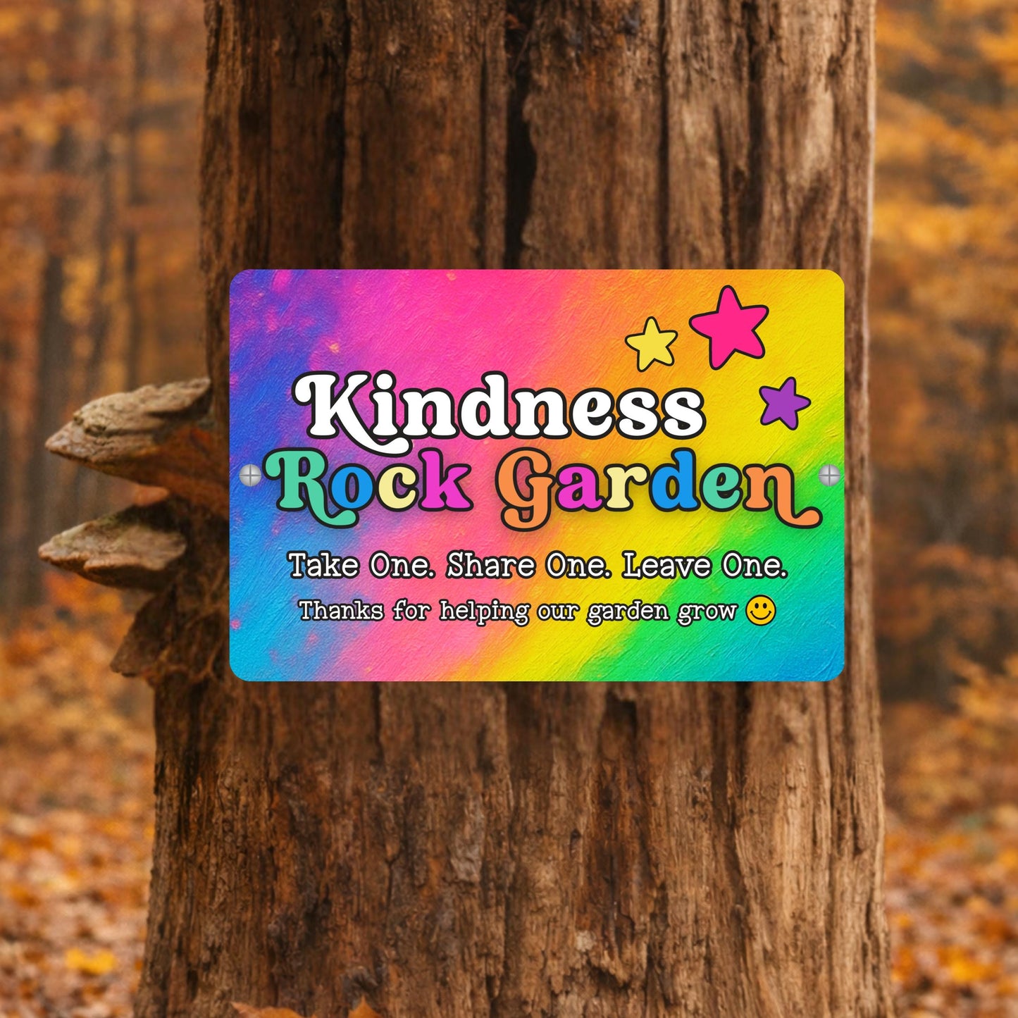 Kindness Rock Garden Sign