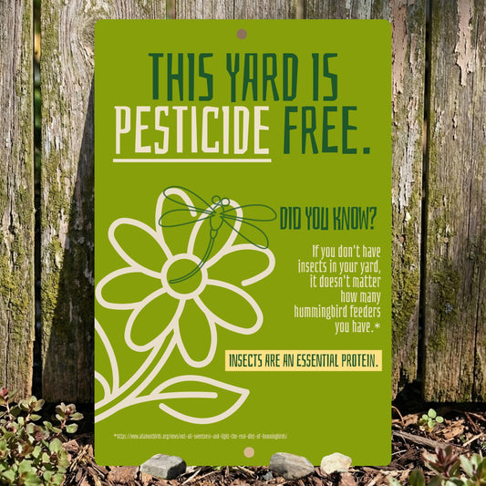 Pesticide Free Yard Sign