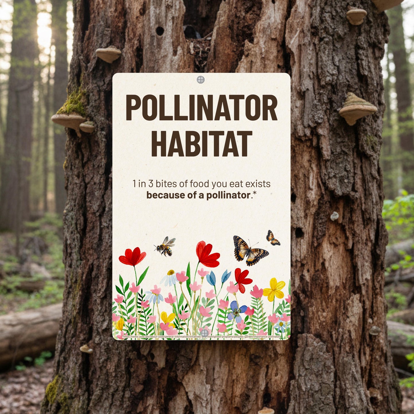 Pollinator Habitat Yard Sign