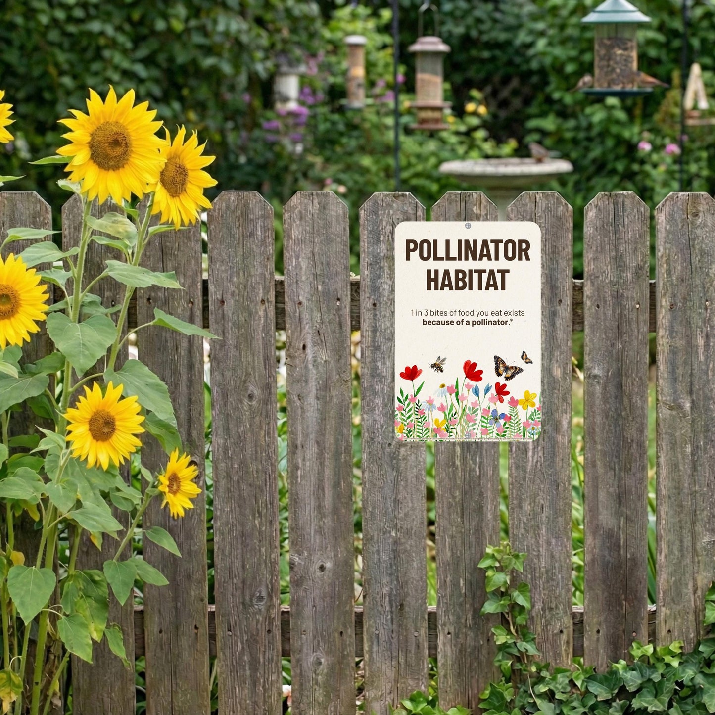 Pollinator Habitat Yard Sign