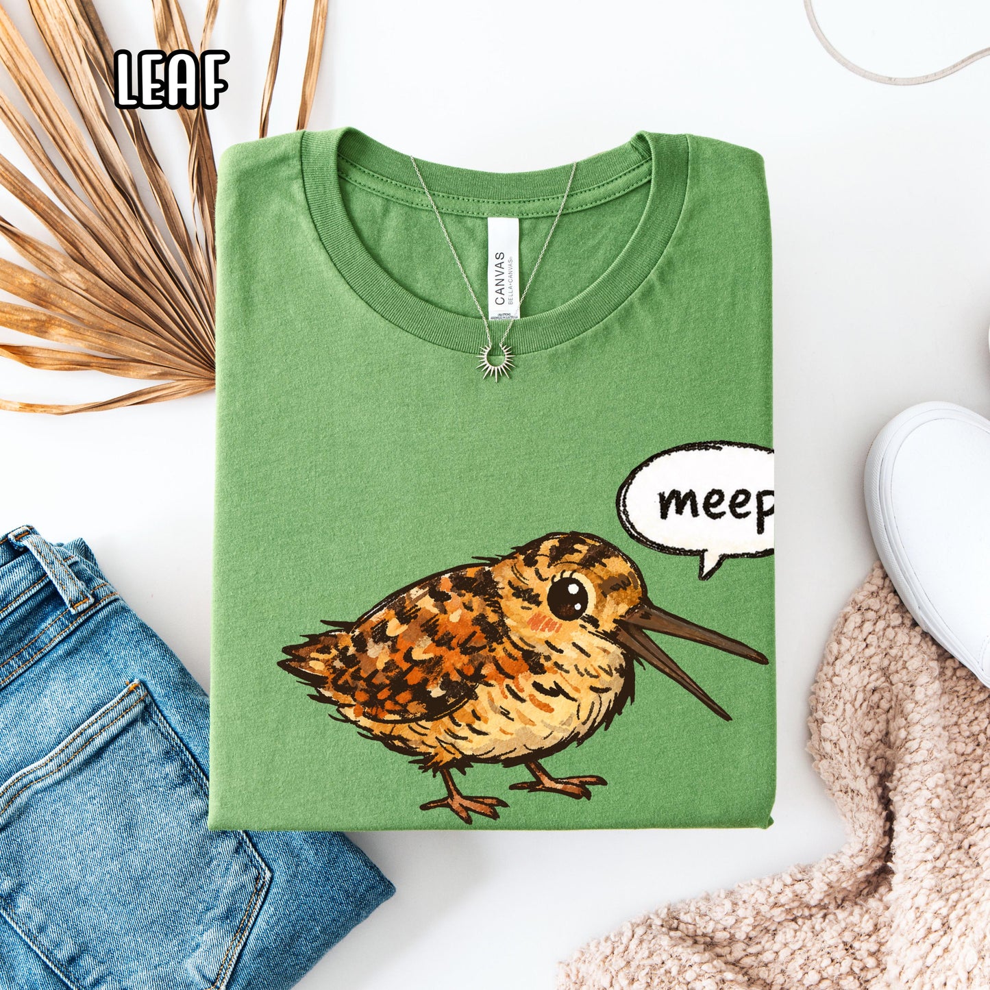 American Woodcock Meep Shirt | Birding Humor Tee | Gift for Bird Lovers