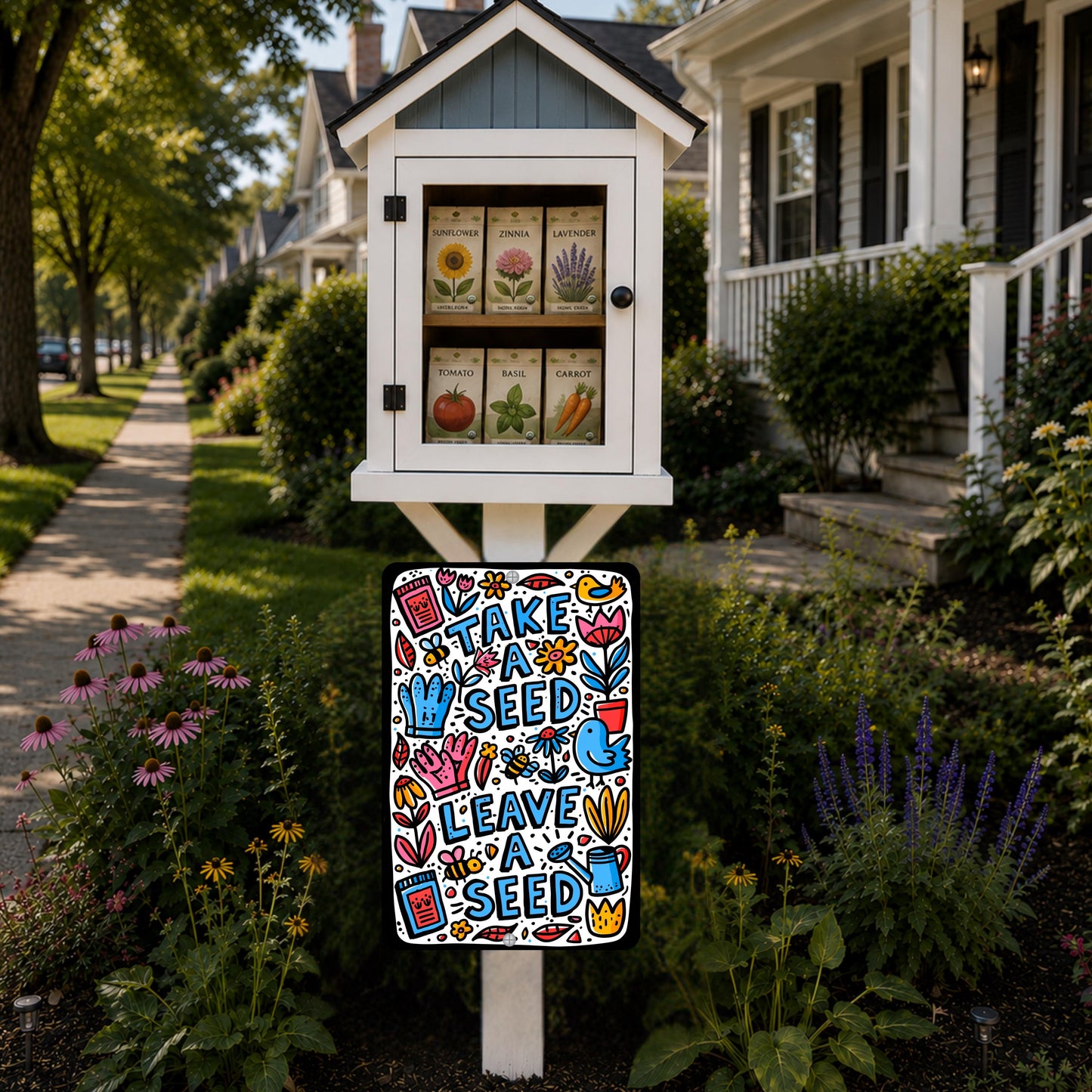 Take a Seed Leave a Seed Sign