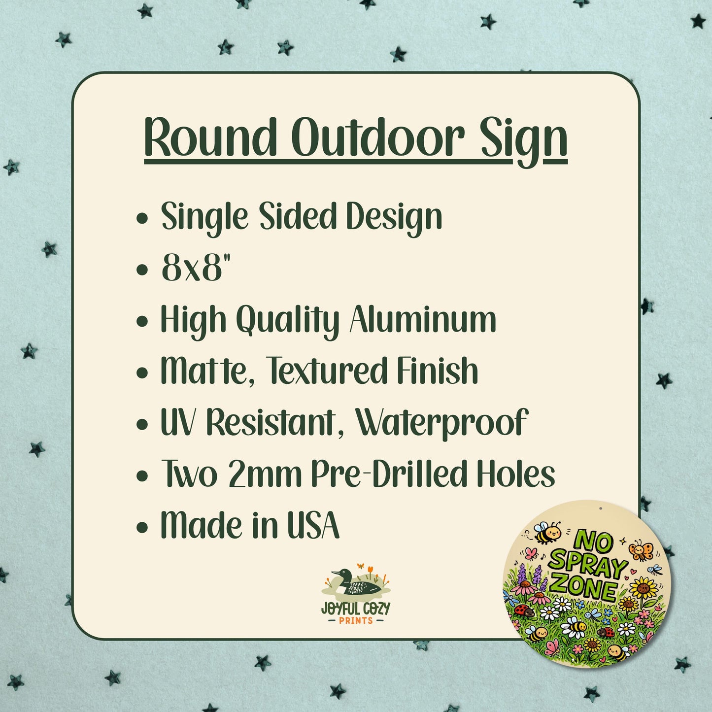 Loon Crossing Metal Sign