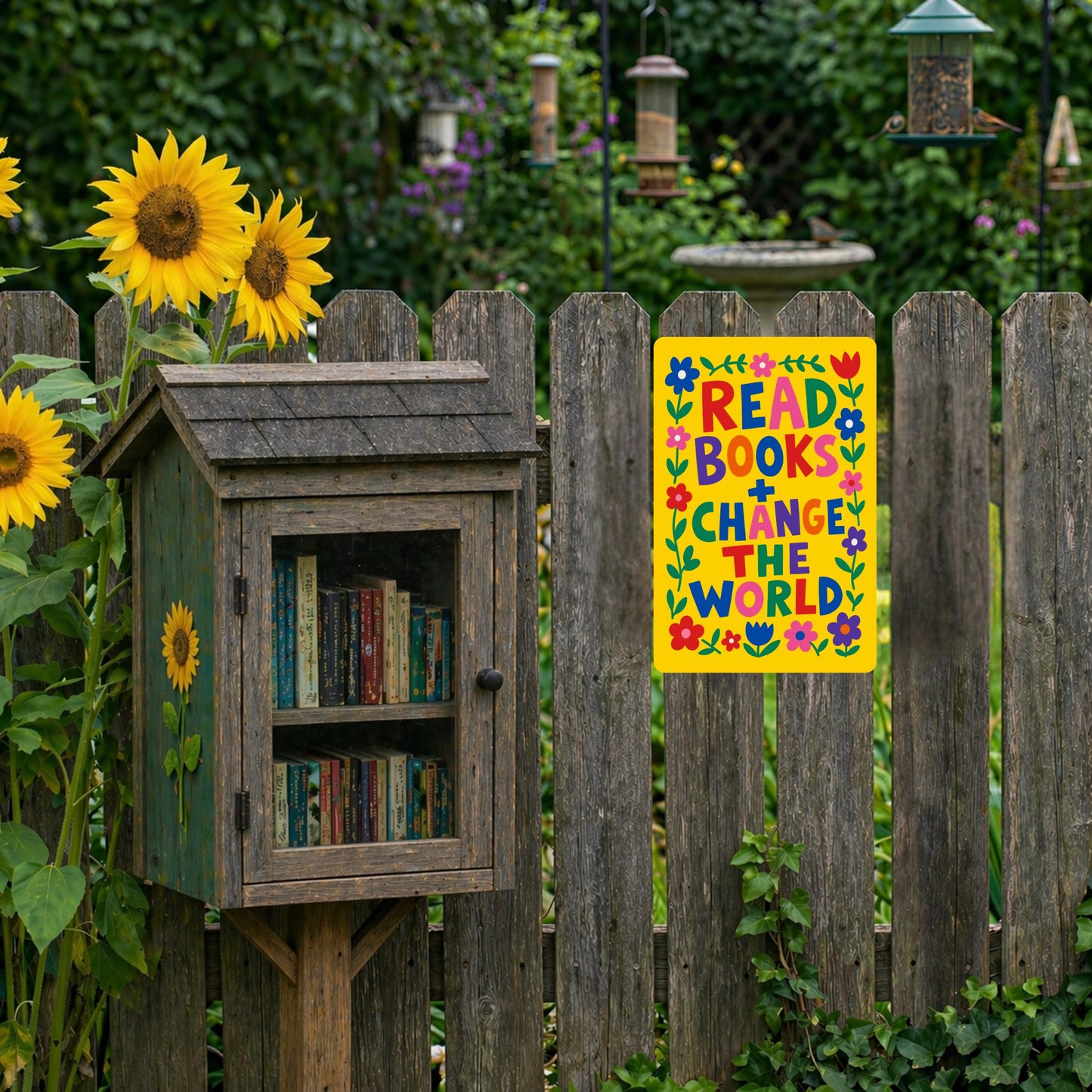 Neighborhood Library Outdoor Sign