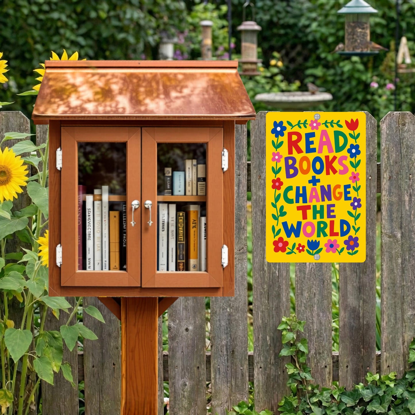 Neighborhood Library Outdoor Sign