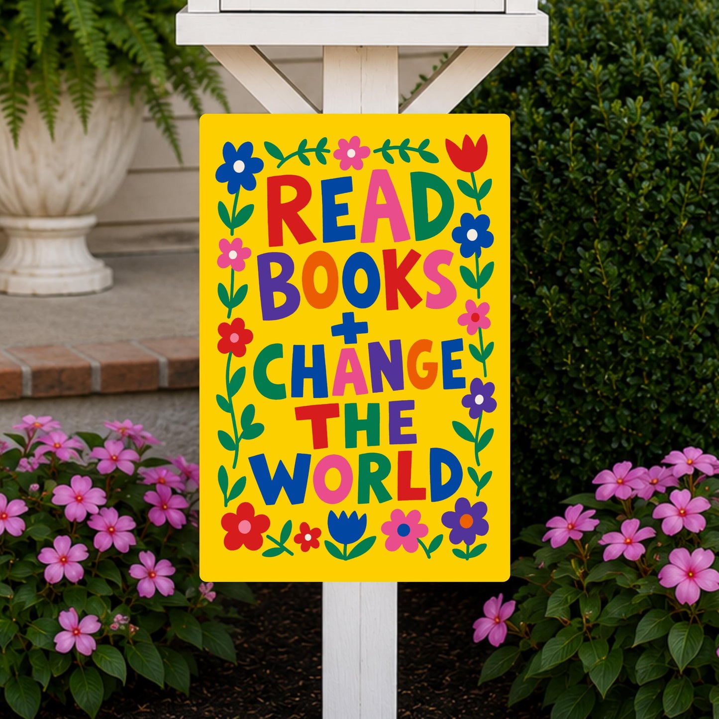 Neighborhood Library Outdoor Sign